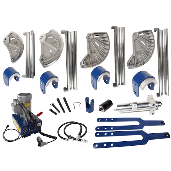 Hydraulic Bender for 2-1/2" thru 4" Rigid, EMT & IMC conduit with Electric Pump